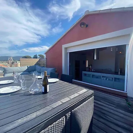 Apartment Magnifique Roof-top Vue A 180° Sur Sanary *