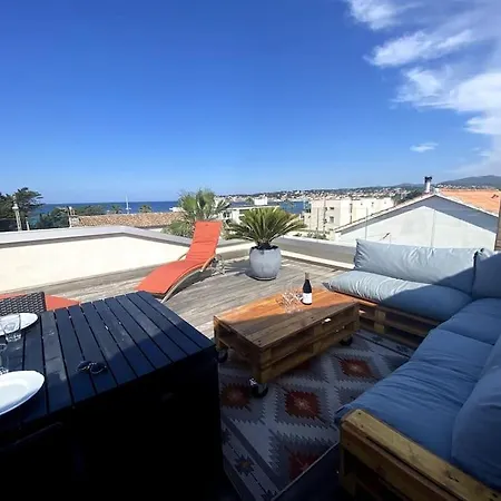Magnifique Roof-top Vue A 180° Sur Sanary Six-Fours-les-Plages